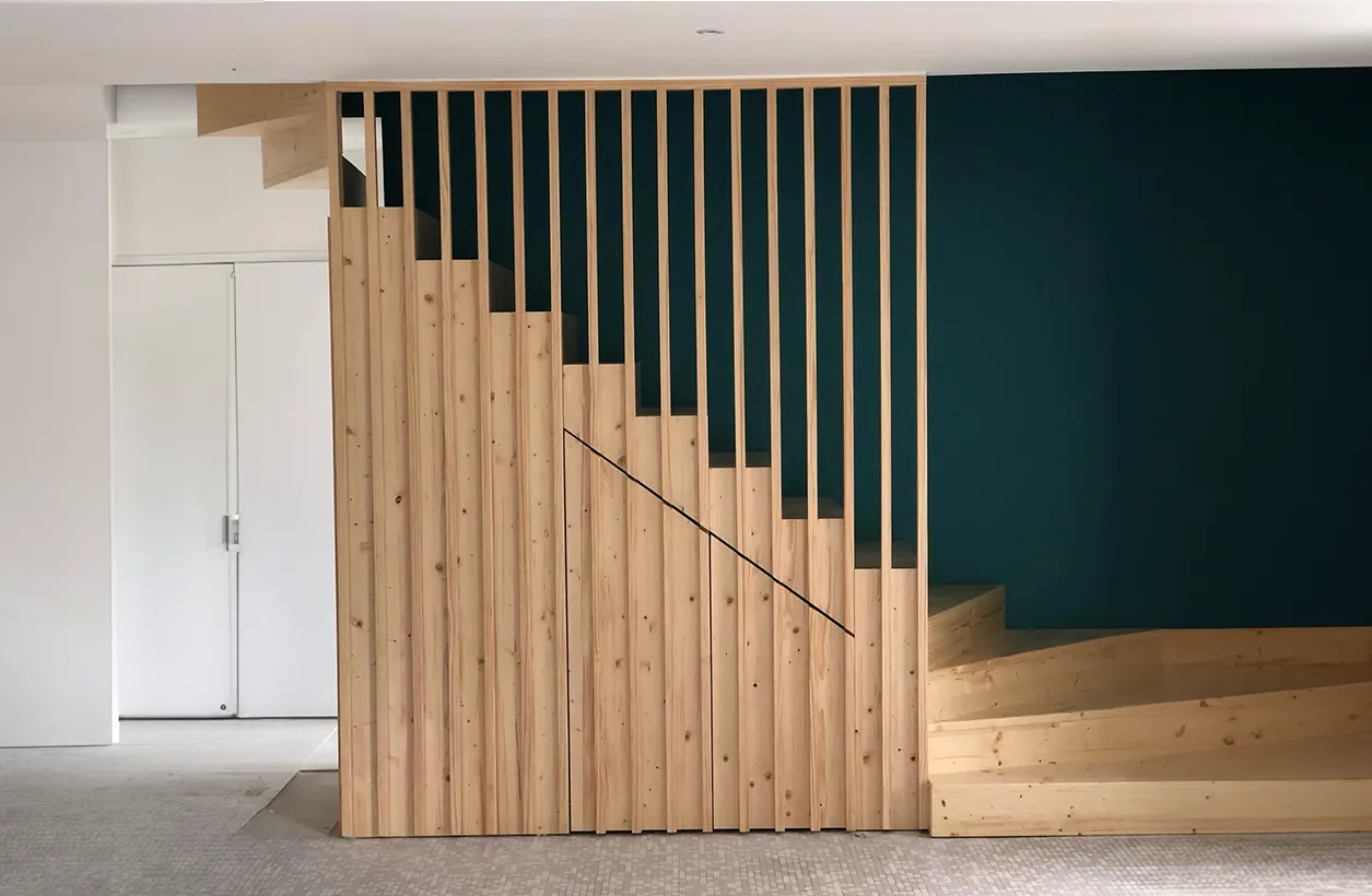 Menuiserie Bourg Menuisier A Bordeaux Nos Meubles Sous Escalier Et Sous Pente 1